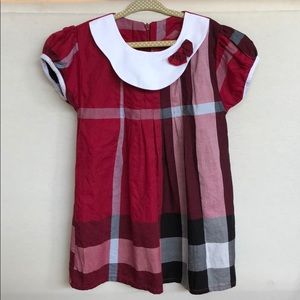 Darling Plaid Collared Dress